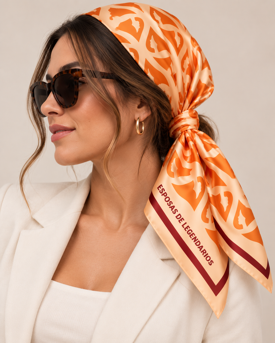 Scarf Esposas de Legendarios Orange/Champagne