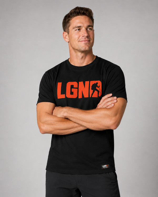T-Shirt Print - Men's Black
