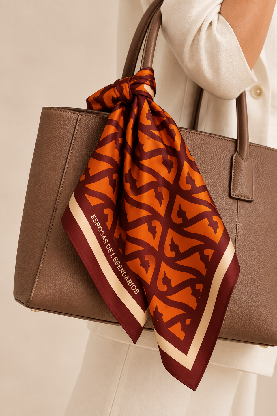 Scarf Esposas de Legendarios Orange/Wine