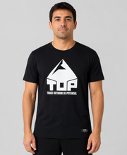 T-Shirt Top Print - Men's Black