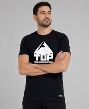 T-Shirt Top Print - Men's Black