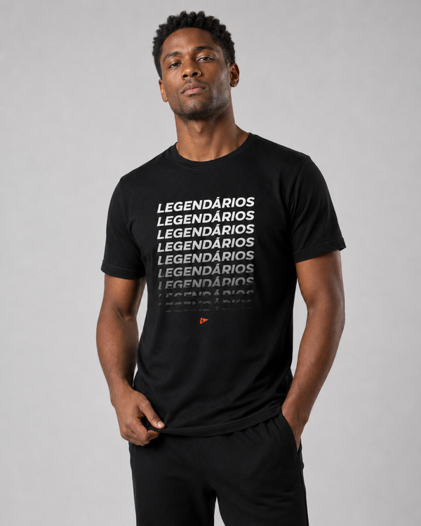 T-Shirt Gradient - Men's Black