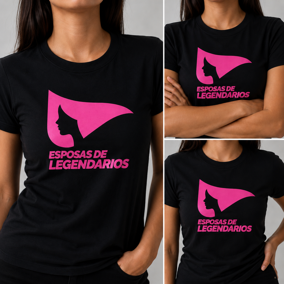 BLACK HANDCUFF SHIRT WITH PINK (VAN)