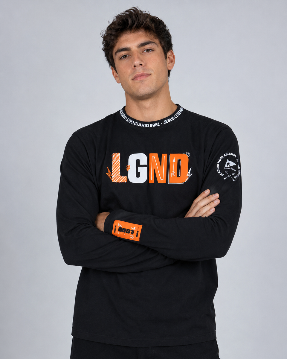 LGND Long Sleeve Shirt - Black  (LGDF)