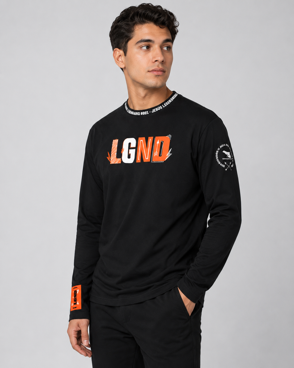 LGND Long Sleeve Shirt - Black  (LGDF)
