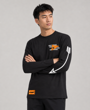 T-Shirt Arrow Sleeve Print - Men's Black