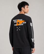 T-Shirt Arrow Sleeve Print - Men's Black