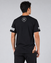T-Shirt Mountain Print - Men's Black