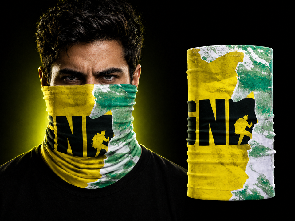 BUFF Balaclava - Green / Yellow