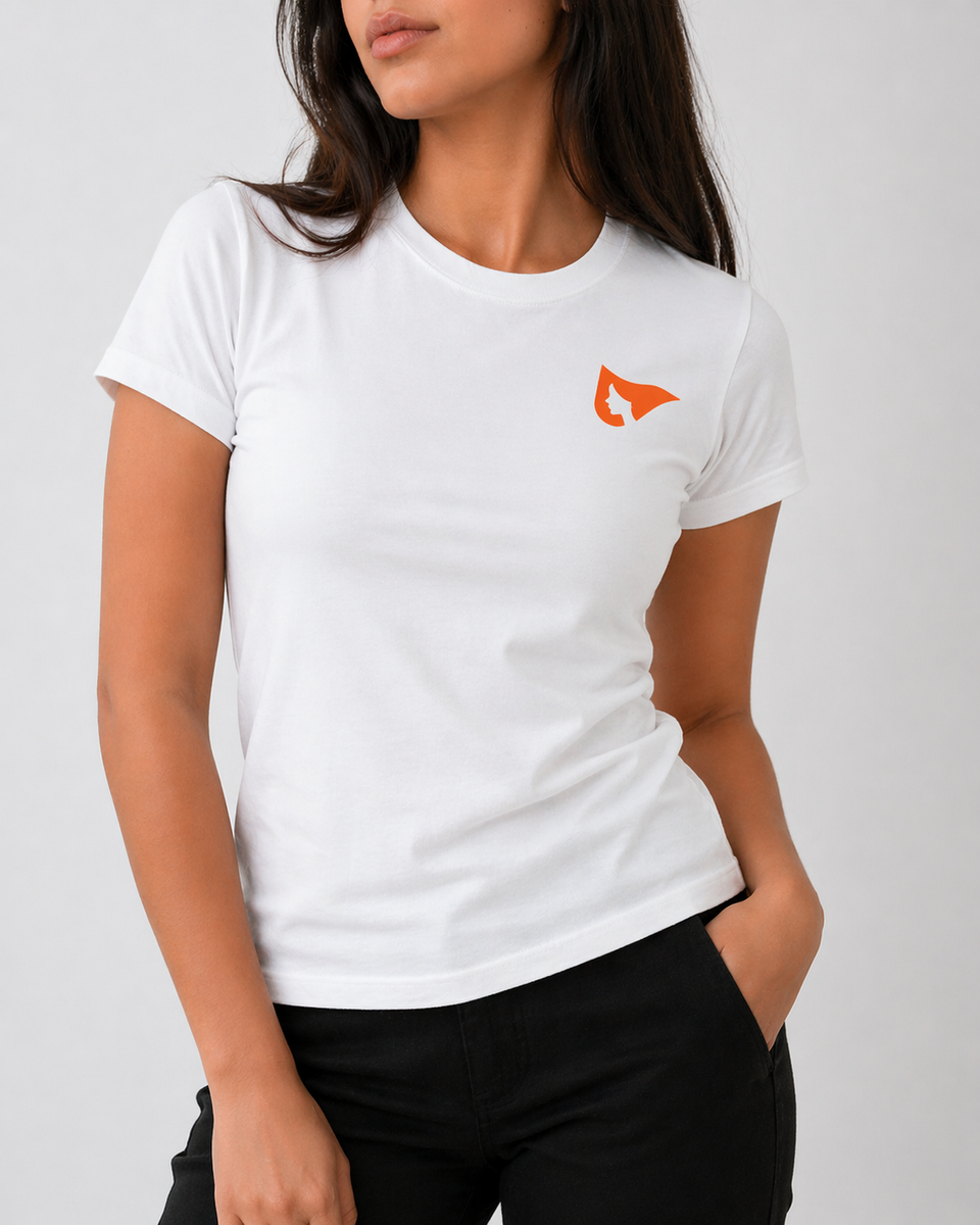 Fem. Rosto peito - White / Orange  (EDL)