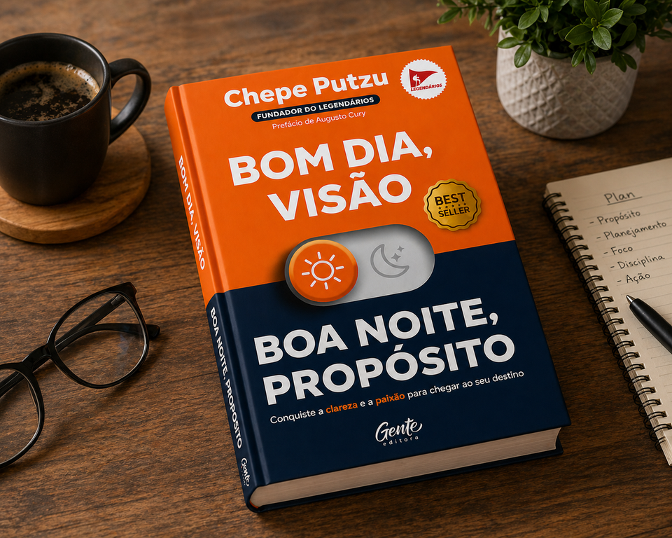 Libro Bom Dia, Visão – Boa Noite, Propósito | Chepe Putzu