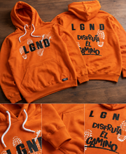 Hoodie Enjoy the Journey - Orange
