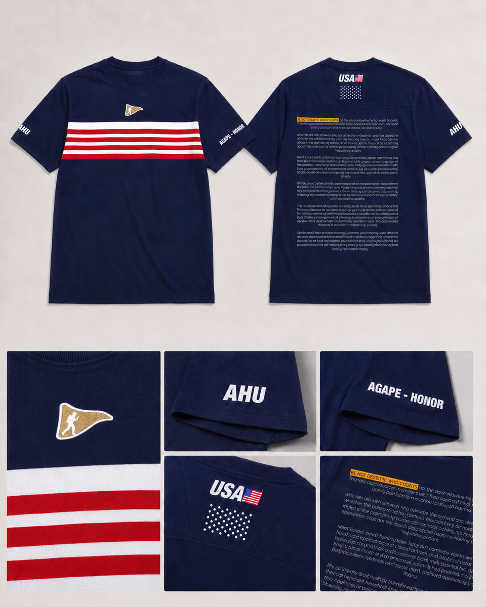 USA Glory Navy Blue T-shirt