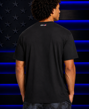 T-Shirt USA Stars - Black