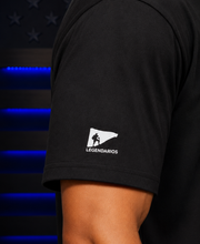 T-Shirt USA Stars - Black