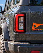 Legendarios Pennant Vinyl Decal