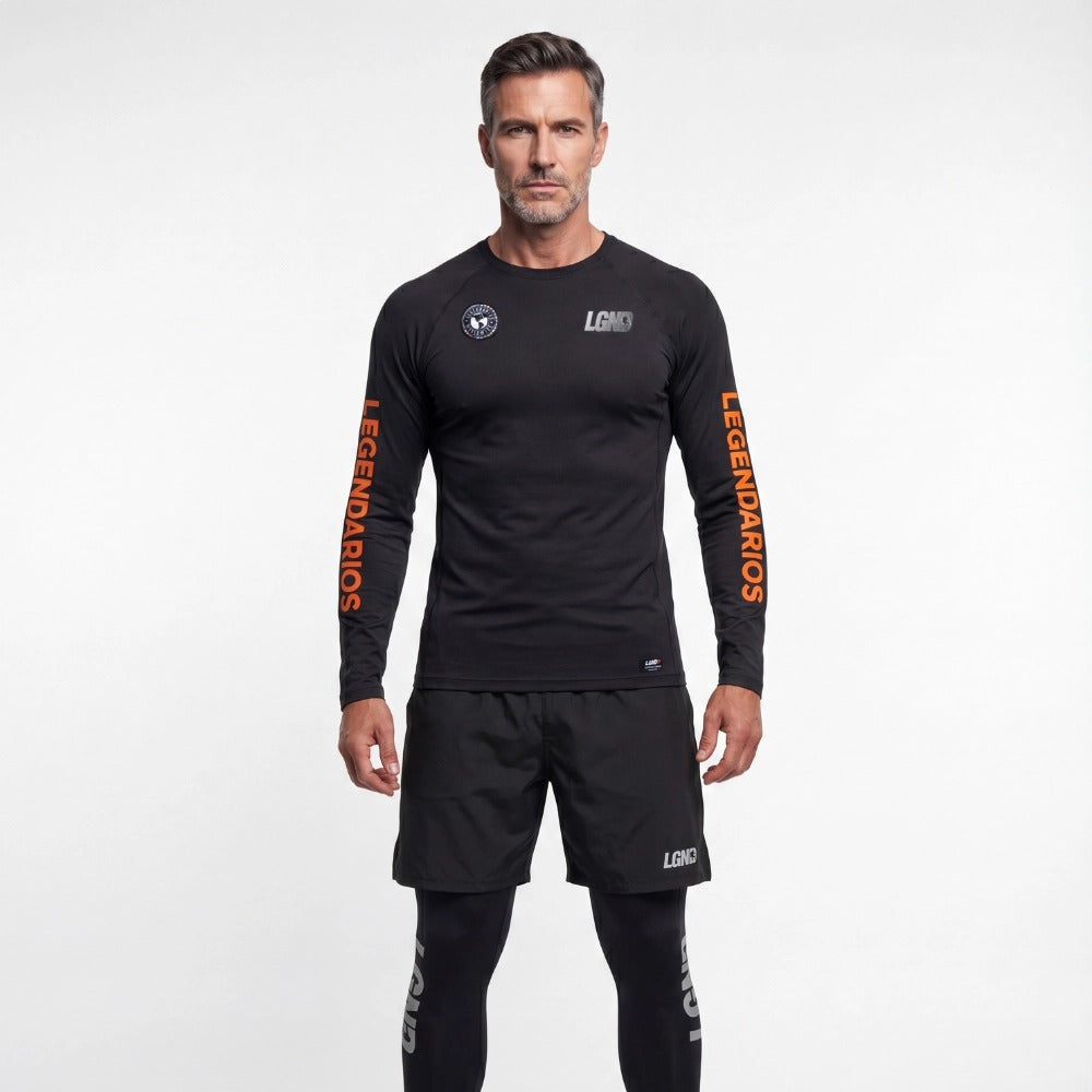T-Shirt Dry-Fit New Collection - Black Long Sleeve