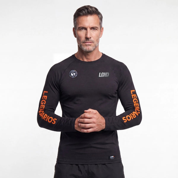 T-Shirt Dry-Fit New Collection - Black Long Sleeve