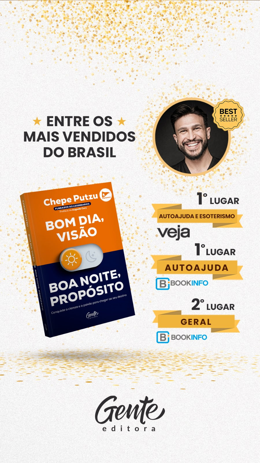 Libro Bom Dia, Visão – Boa Noite, Propósito | Chepe Putzu