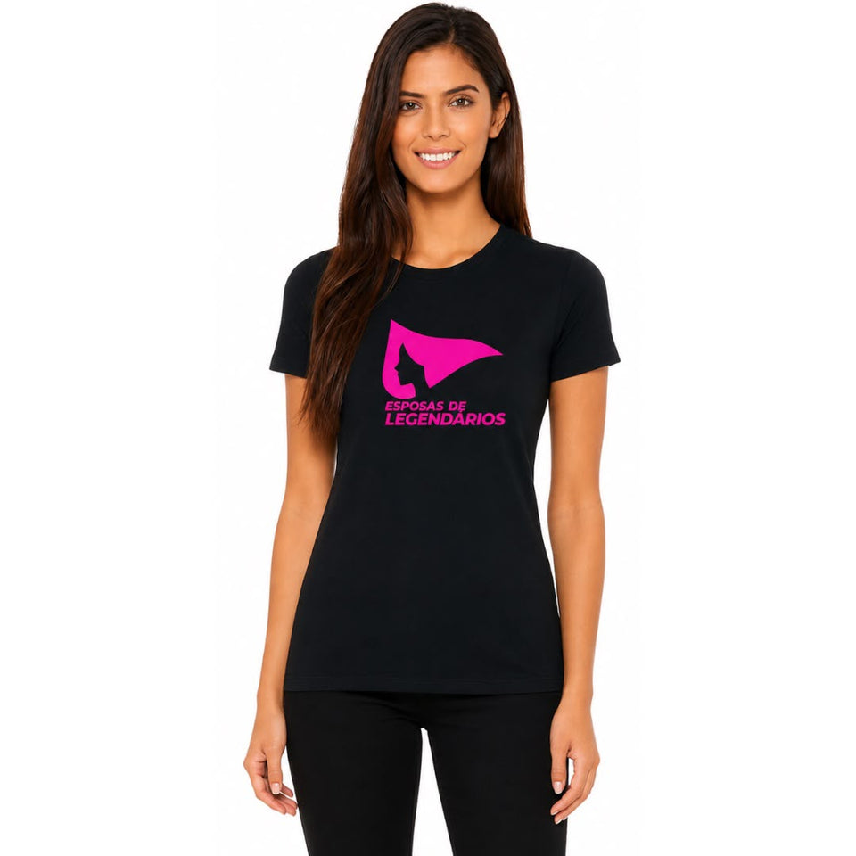 BLACK HANDCUFF SHIRT WITH PINK (VAN)