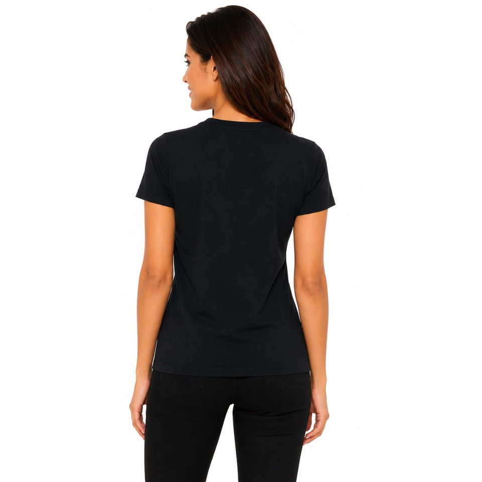 BLACK HANDCUFF SHIRT WITH PINK (VAN)