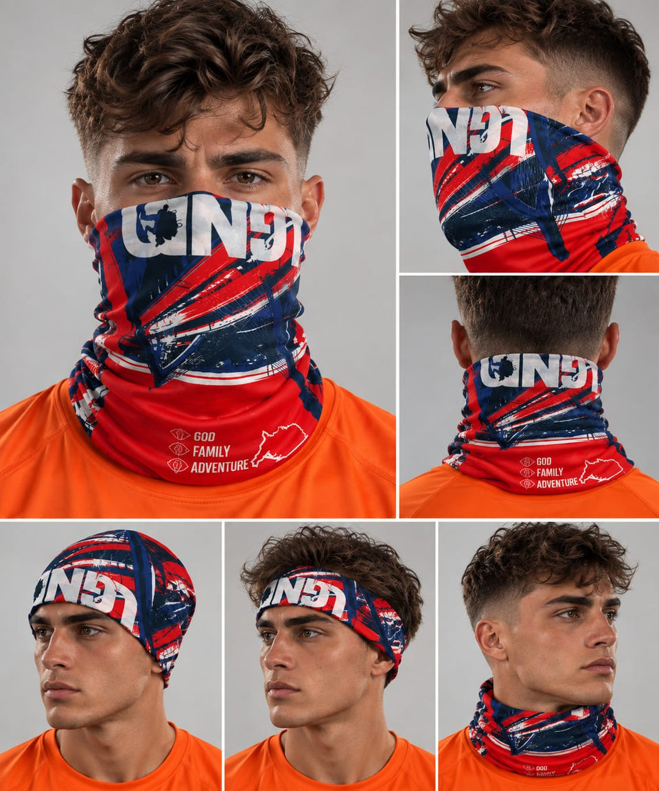 Buff Patriot's Valley - Red/White