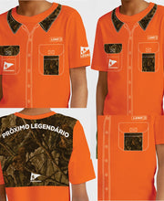Kids T-Shirt Camouflage - Orange