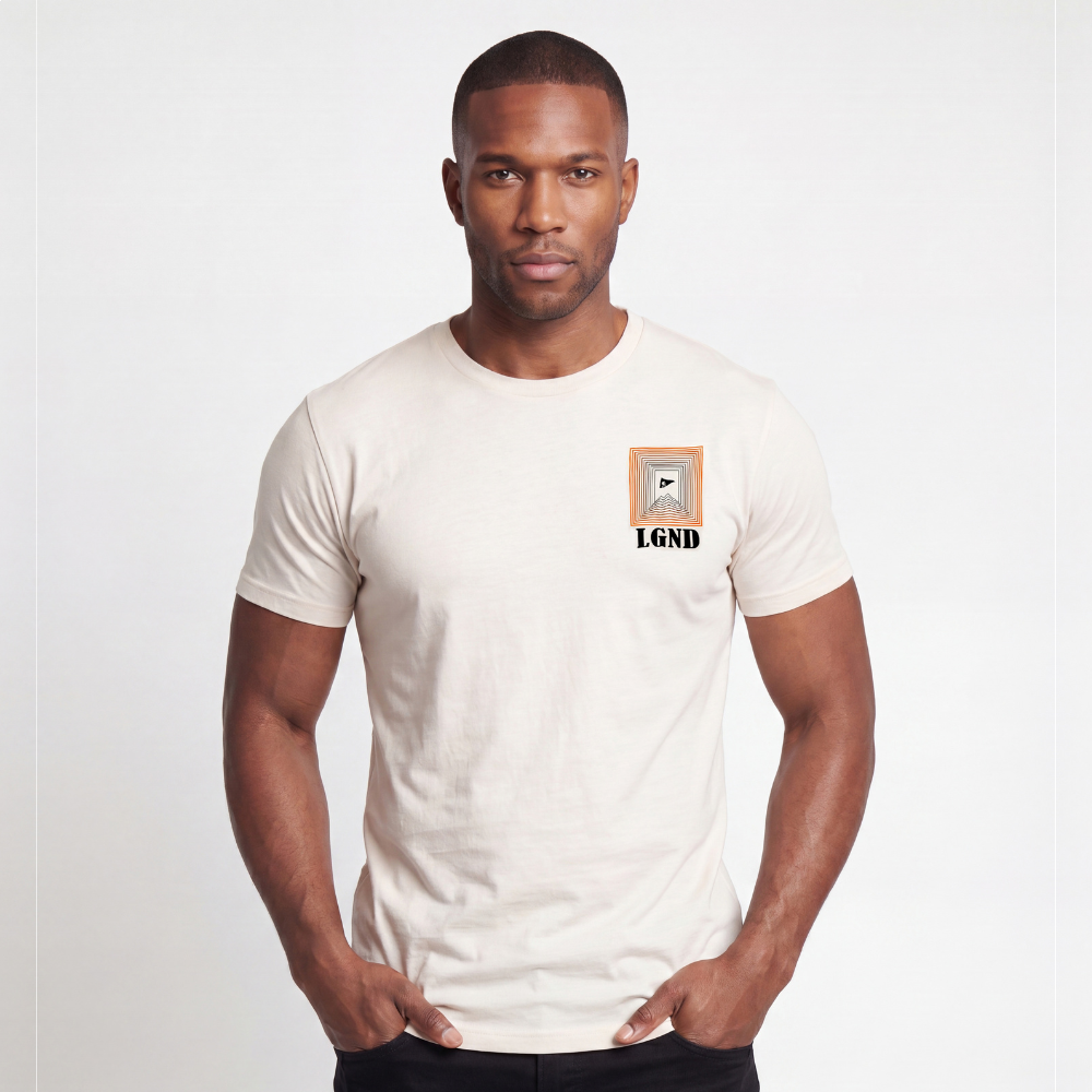 T-Shirt LGND Logo Print Off-White