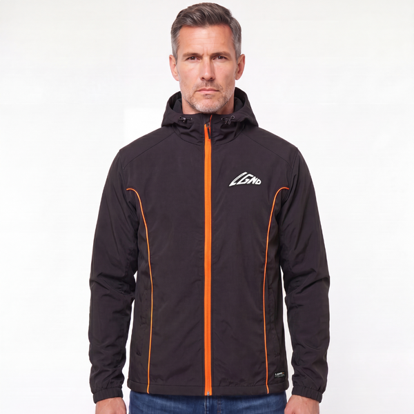 Windbreaker Jacket LGND Piping Black