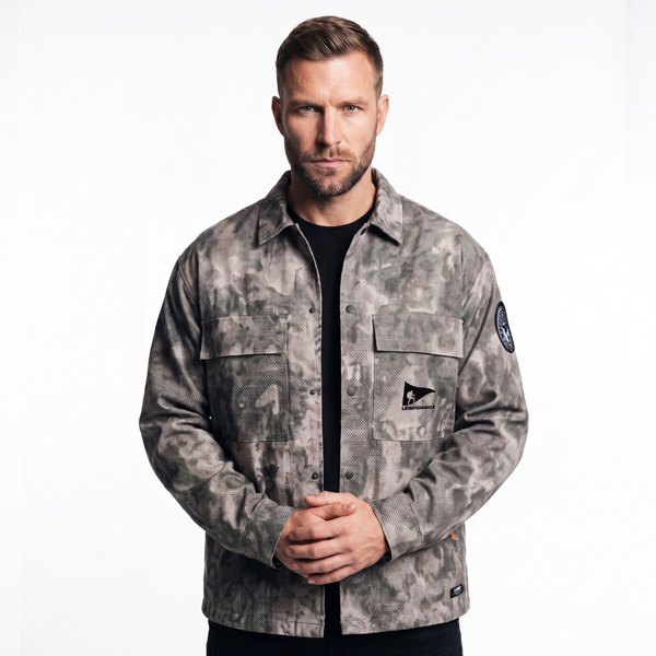 Windbreaker Jacket Sublimated Gray