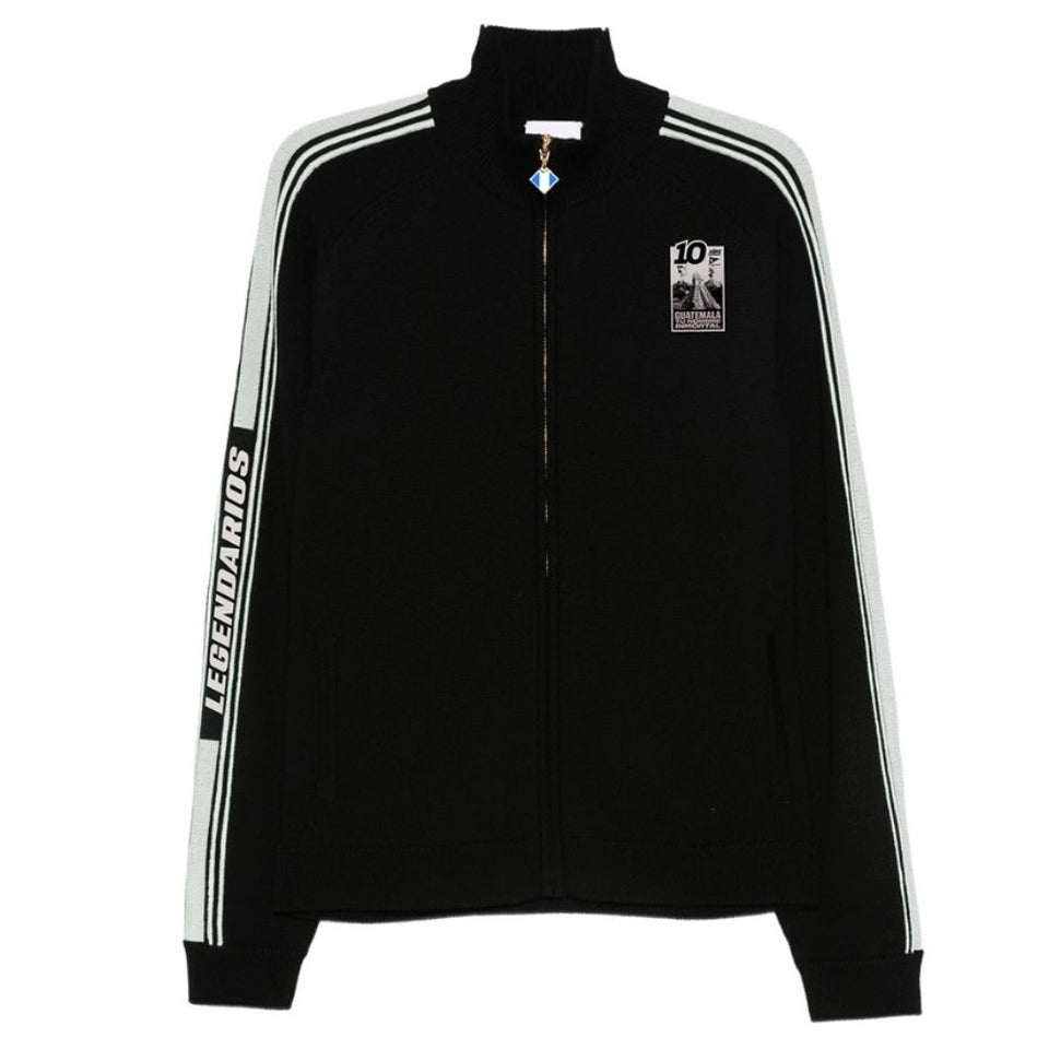 NEW JACKET NEGRA LINEAS BLANCAS (LGF)