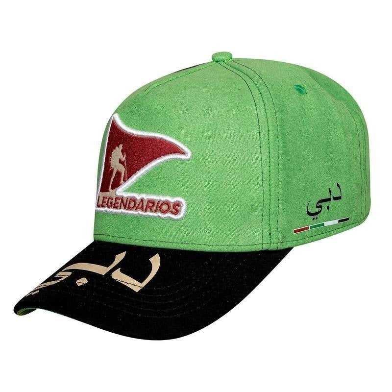 CAP Snapback Suede Green - Dubai