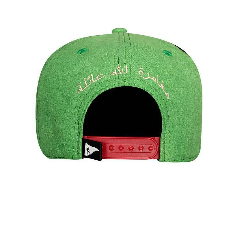 CAP Snapback Suede Green - Dubai
