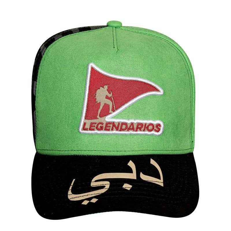CAP Snapback Suede Green - Dubai