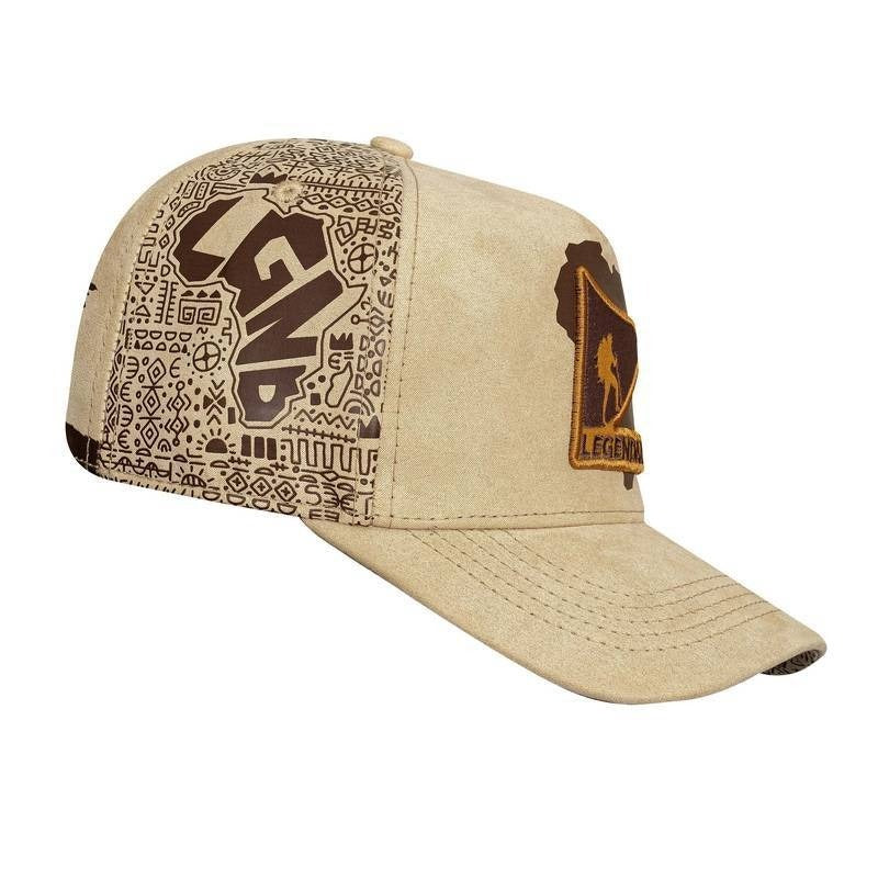 Cap Snapback Suede Africa - Beige