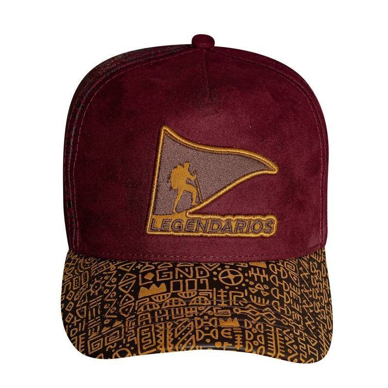 Cap Angola - Red/Gold