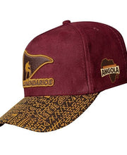 Cap Angola - Red/Gold