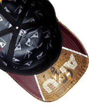 Cap Angola - Red/Gold