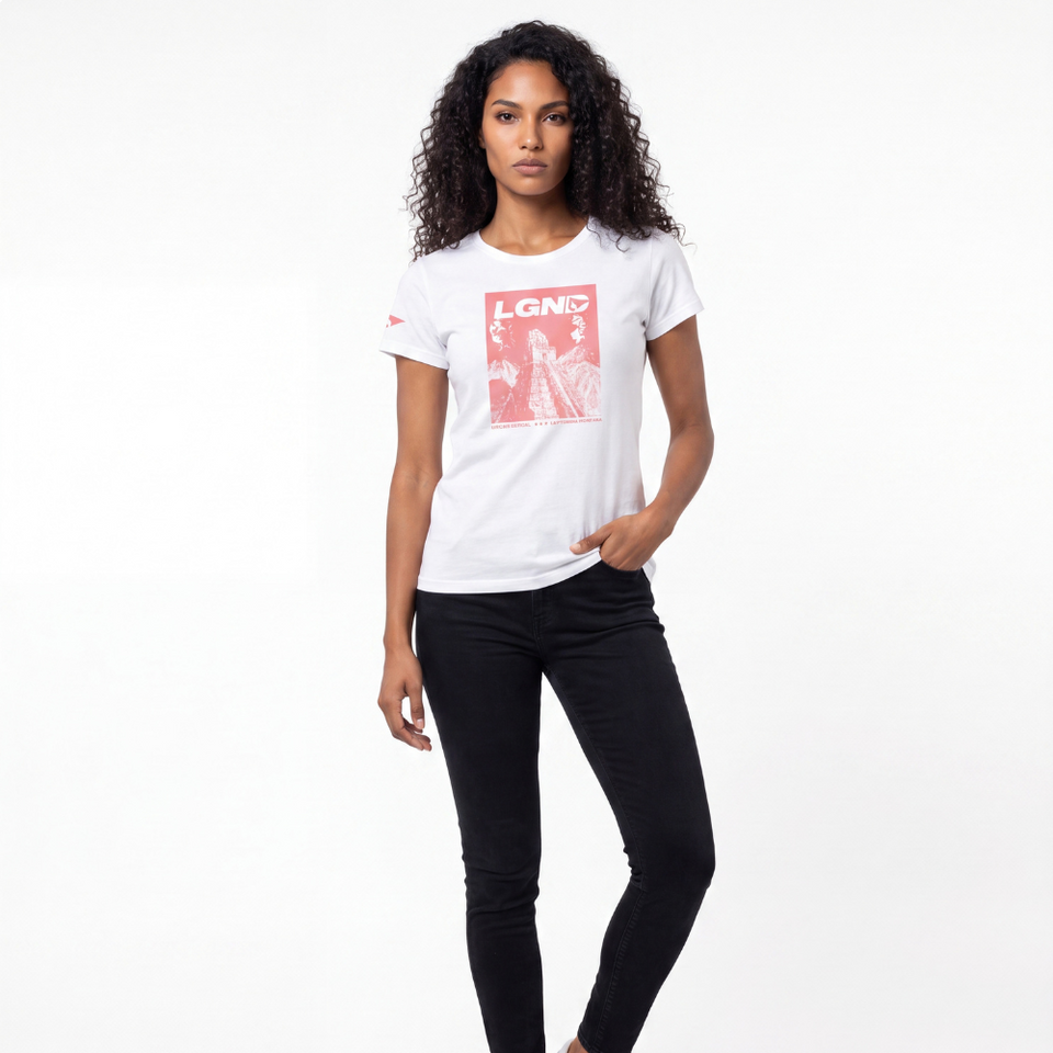 Guatemala Wives White/Pink T-shirt  (EDL)