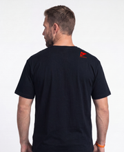 T-Shirt Flag - Black/Orange