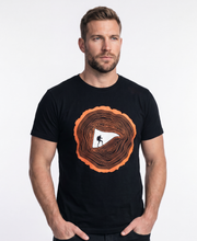 T-Shirt Flag - Black/Orange