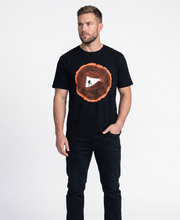 T-Shirt Flag - Black/Orange