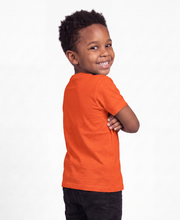 Kids T-Shirt My Dad is a LGND - Orange