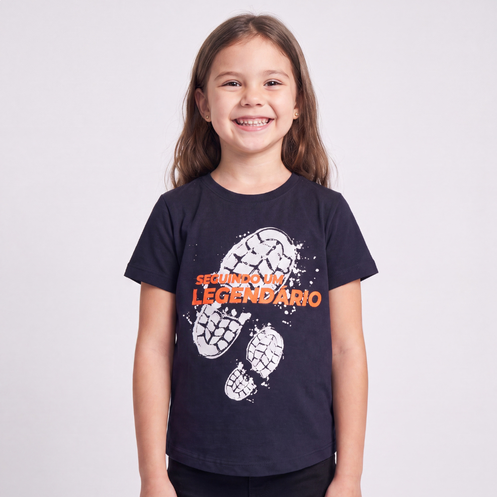 Kids T-Shirt Following a Legendario - Black