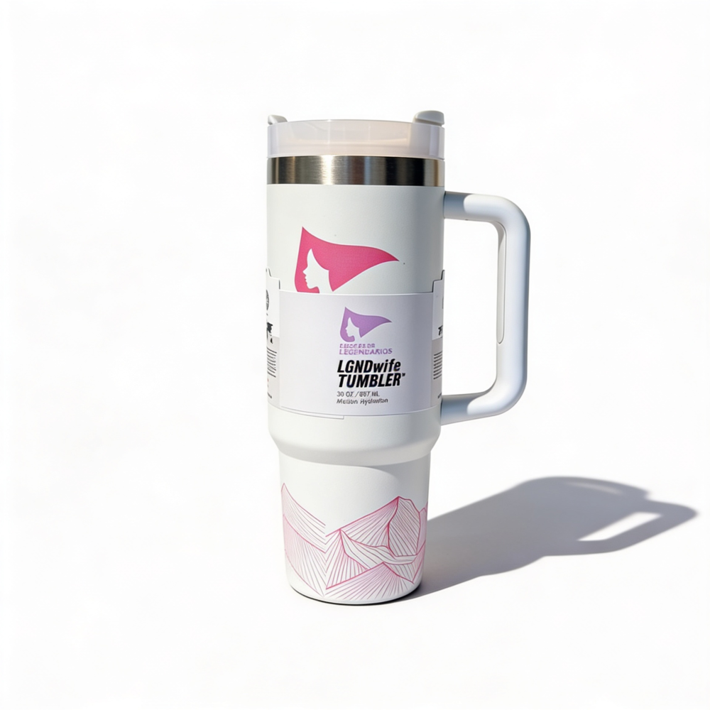 Tumbler Wives of Legendarios - White 30oz