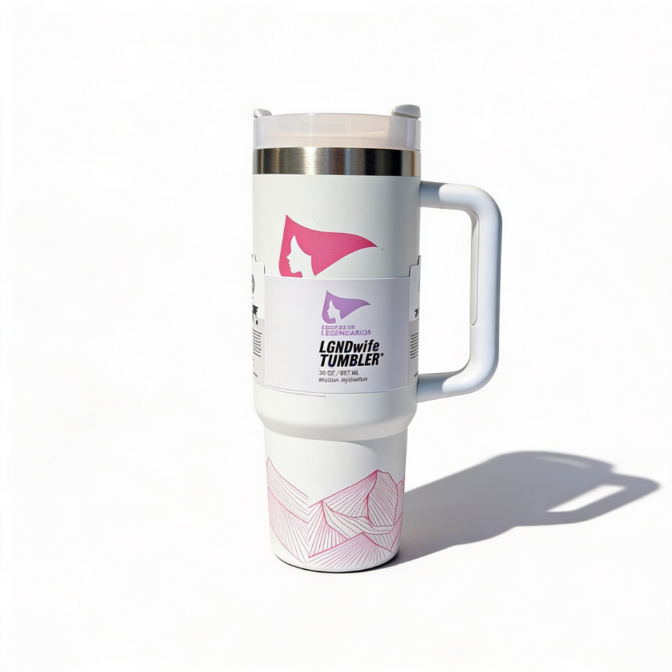 Tumbler Wives of Legendarios - White 30oz