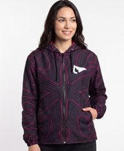 Outerwear Women's Windbreaker - Black/Pink