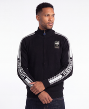Outerwear White Striped Jacket - Black