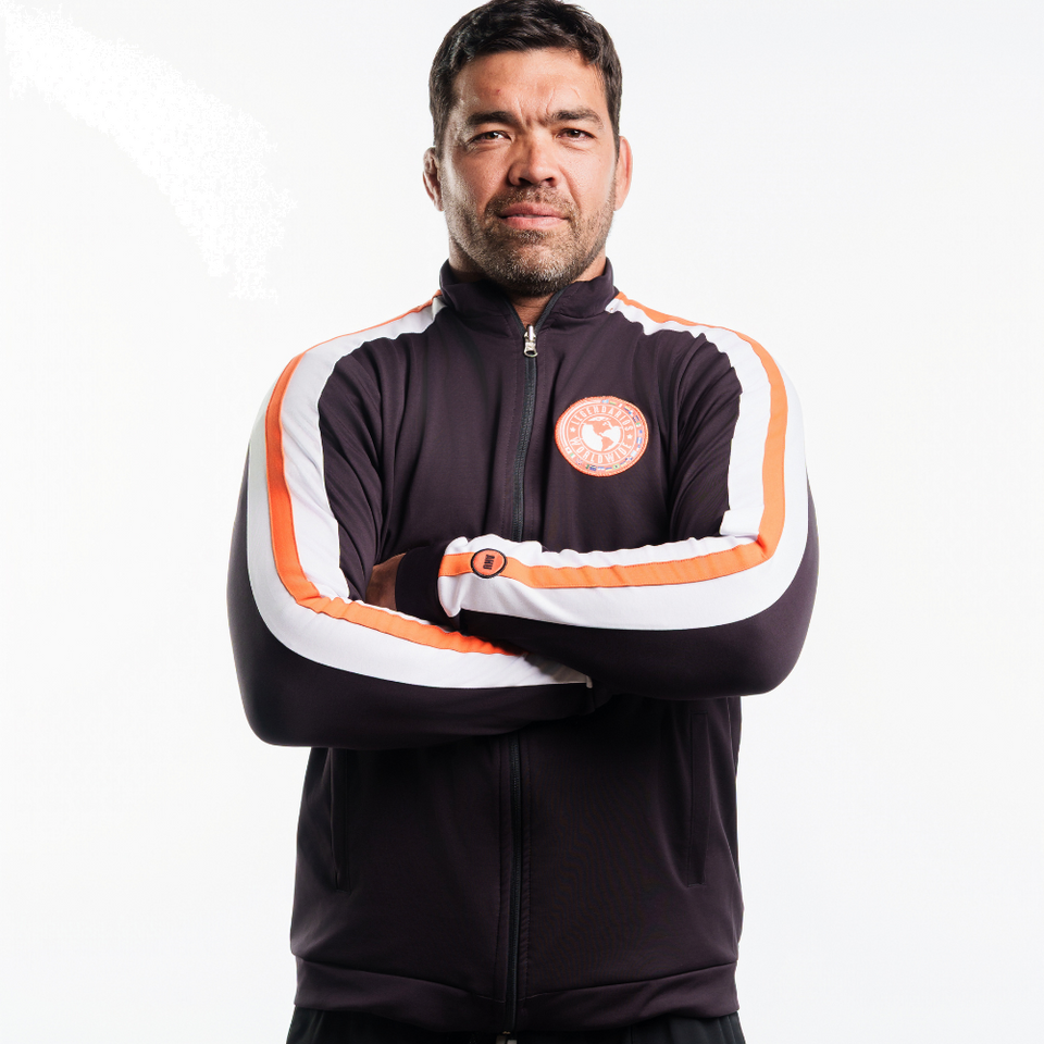 Legendarios Guatemala Black/Orange/White Jacket  (LGF)