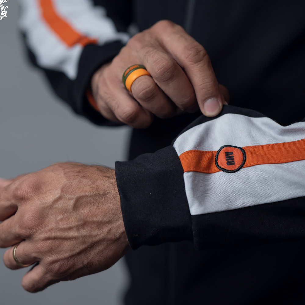 Outerwear Guatemala Jacket - Black/Orange/White